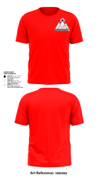 Wasatch PTK 41359176 Short Sleeve Performance Shirt - 3