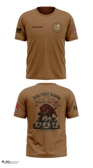Old School Cotton Feel Shirt, 93rd Finance Battalion, National Guard, Teamtime, Team time, sublimation, custom sports apparel, team uniforms, spirit wear, spiritwear, sports uniforms, custom shirts, team store, custom team store, fundraiser sports, apparel fundraiser