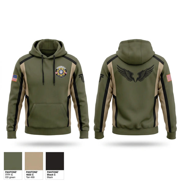 Hoodie, Uintah County Sheriffs Office, Police, Teamtime, Team time, sublimation, custom sports apparel, team uniforms, spirit wear, spiritwear, sports uniforms, custom shirts, team store, custom team store, fundraiser sports, apparel fundraiser