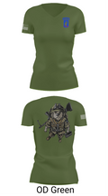 Wombats 19106306 Women's Short Sleeve V-neck Shirt - 48