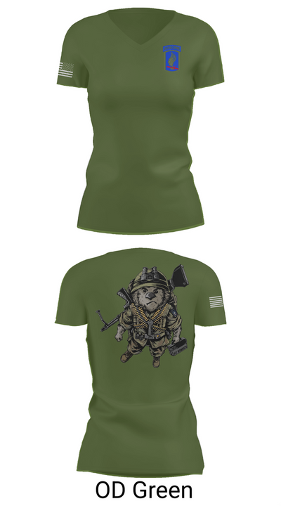 Wombats 19106306 Women's Short Sleeve V-neck Shirt - 48
