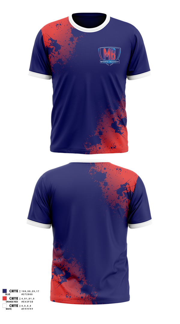 Short Sleeve Performance Shirt, MB Sports Academy, Golf, Teamtime, Team time, sublimation, custom sports apparel, team uniforms, spirit wear, spiritwear, sports uniforms, custom shirts, team store, custom team store, fundraiser sports, apparel fundraiser