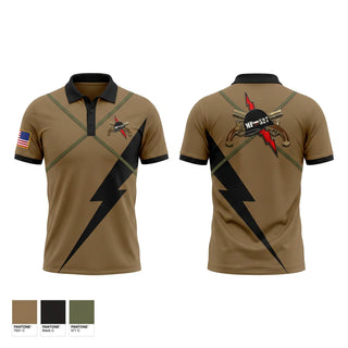 Short Sleeve Performance Polo, 527 Military Police Company, Army, Teamtime, Team time, sublimation, custom sports apparel, team uniforms, spirit wear, spiritwear, sports uniforms, custom shirts, team store, custom team store, fundraiser sports, apparel fundraiser