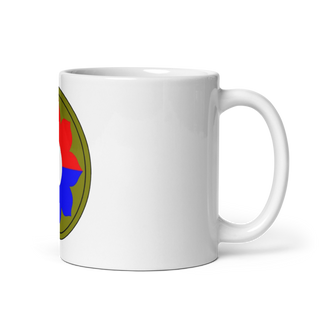 9th inf E company 15372715 White Glossy Mug - Small