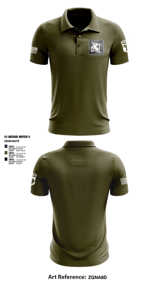Short Sleeve Performance Polo, Jet Det, Army, Teamtime, Team time, sublimation, custom sports apparel, team uniforms, spirit wear, spiritwear, sports uniforms, custom shirts, team store, custom team store, fundraiser sports, apparel fundraiser