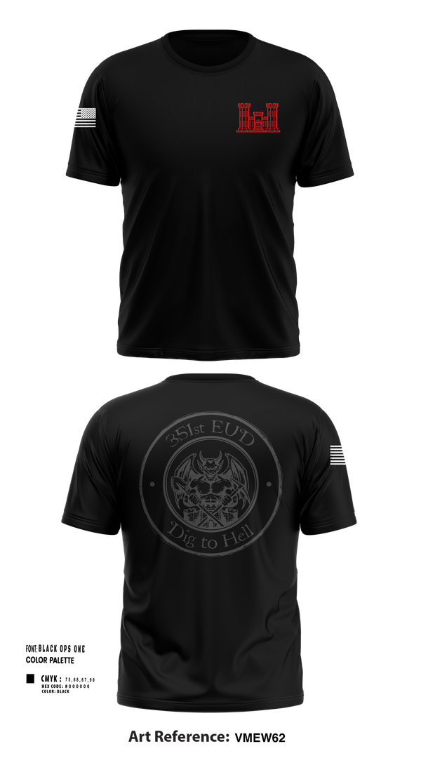 Short Sleeve Performance Shirt, 351st EUD, , Teamtime, Team time, sublimation, custom sports apparel, team uniforms, spirit wear, spiritwear, sports uniforms, custom shirts, team store, custom team store, fundraiser sports, apparel fundraiser