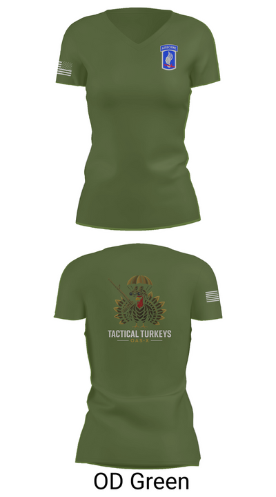OAS-X 4429314 Women's Short Sleeve V-neck Shirt - 48