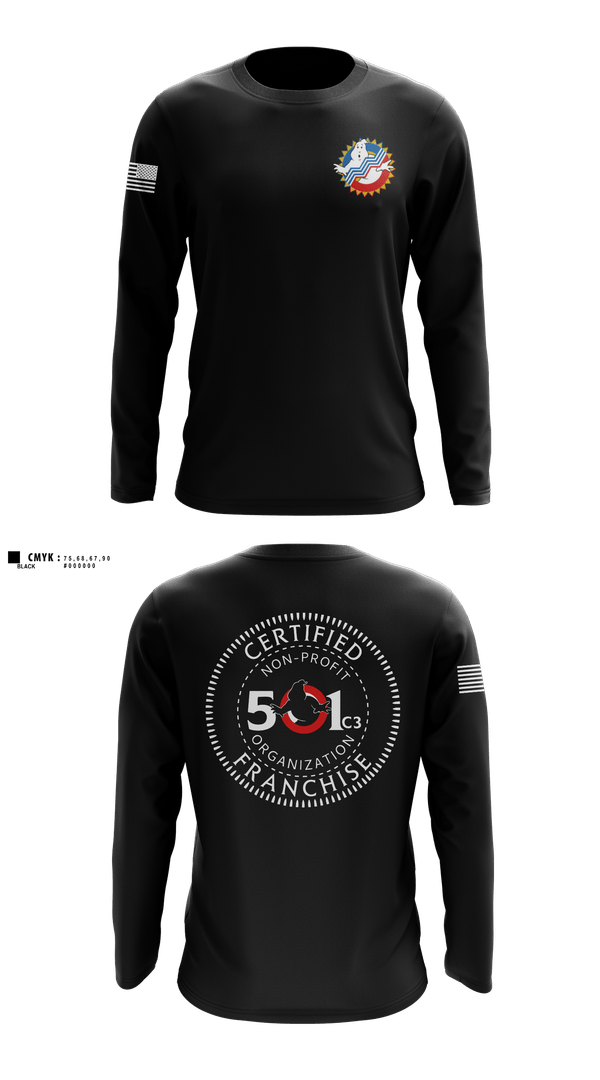 Long Sleeve Performance Shirt, Sioux Empire Ghostbusters, , Teamtime, Team time, sublimation, custom sports apparel, team uniforms, spirit wear, spiritwear, sports uniforms, custom shirts, team store, custom team store, fundraiser sports, apparel fundraiser