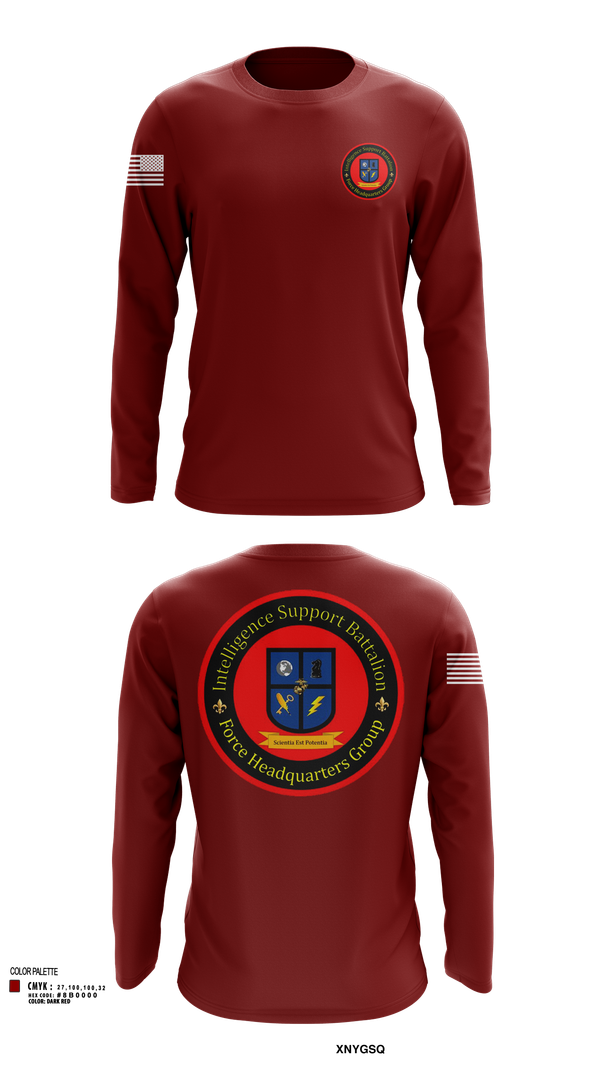 Long Sleeve Performance Shirt, Intelligence Support Battalion, , Teamtime, Team time, sublimation, custom sports apparel, team uniforms, spirit wear, spiritwear, sports uniforms, custom shirts, team store, custom team store, fundraiser sports, apparel fundraiser