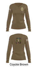 School officer 37316747 Women's Long Sleeve V-neck Shirt - 16
