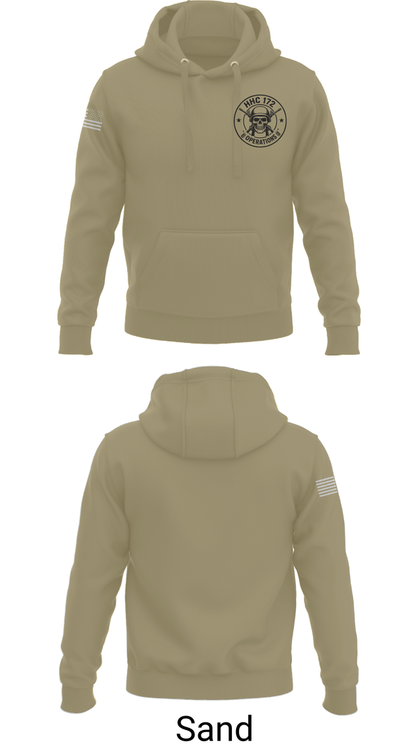 Hoodie, HHC 172, Army, Teamtime, Team time, sublimation, custom sports apparel, team uniforms, spirit wear, spiritwear, sports uniforms, custom shirts, team store, custom team store, fundraiser sports, apparel fundraiser