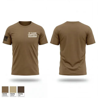 Old School Cotton Feel Shirt, St. Cloud Composite Squadron, Air Force, Teamtime, Team time, sublimation, custom sports apparel, team uniforms, spirit wear, spiritwear, sports uniforms, custom shirts, team store, custom team store, fundraiser sports, apparel fundraiser