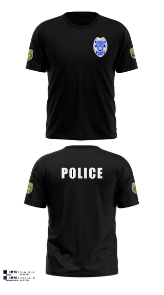 Short Sleeve Performance Shirt, team name, Police, Teamtime, Team time, sublimation, custom sports apparel, team uniforms, spirit wear, spiritwear, sports uniforms, custom shirts, team store, custom team store, fundraiser sports, apparel fundraiser