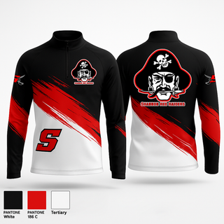 Quarter Zip Jacket, Shannon Red Raiders, , Teamtime, Team time, sublimation, custom sports apparel, team uniforms, spirit wear, spiritwear, sports uniforms, custom shirts, team store, custom team store, fundraiser sports, apparel fundraiser