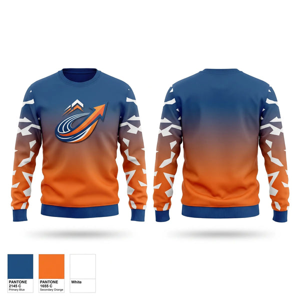 Crew Neck Sweatshirt, Uplift speed Project, Track & Field, Teamtime, Team time, sublimation, custom sports apparel, team uniforms, spirit wear, spiritwear, sports uniforms, custom shirts, team store, custom team store, fundraiser sports, apparel fundraiser
