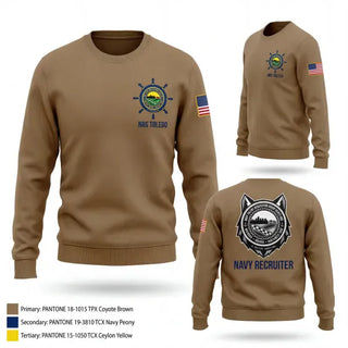 Crew Neck Sweatshirt, NRS TOLEDO, Navy, Teamtime, Team time, sublimation, custom sports apparel, team uniforms, spirit wear, spiritwear, sports uniforms, custom shirts, team store, custom team store, fundraiser sports, apparel fundraiser