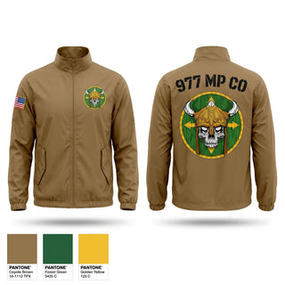 Windbreaker, 977 MP CO, Army, Teamtime, Team time, sublimation, custom sports apparel, team uniforms, spirit wear, spiritwear, sports uniforms, custom shirts, team store, custom team store, fundraiser sports, apparel fundraiser