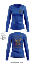 608 ACOMS 2726669 Women's Long Sleeve V-neck Shirt - 2