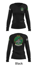 VFA-105 2831064 Women's Long Sleeve V-neck Shirt - 35