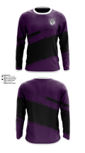 Douglass Fighting Indians Cheer 4688146 Long Sleeve Performance Shirt 1