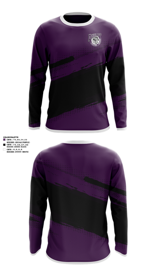 Long Sleeve Performance Shirt, Douglass Fighting Indians Cheer, Cheer, Teamtime, Team time, sublimation, custom sports apparel, team uniforms, spirit wear, spiritwear, sports uniforms, custom shirts, team store, custom team store, fundraiser sports, apparel fundraiser