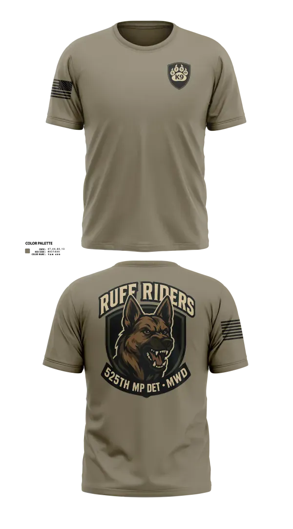 Short Sleeve Performance Shirt, 525th MWD DET, Army, Teamtime, Team time, sublimation, custom sports apparel, team uniforms, spirit wear, spiritwear, sports uniforms, custom shirts, team store, custom team store, fundraiser sports, apparel fundraiser