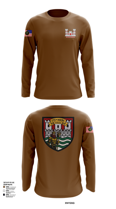 175th MRBC 2368764 Long Sleeve Performance Shirt 1