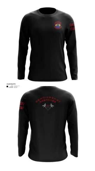 Long Sleeve Performance Shirt, 821 CRS, Air Force, Teamtime, Team time, sublimation, custom sports apparel, team uniforms, spirit wear, spiritwear, sports uniforms, custom shirts, team store, custom team store, fundraiser sports, apparel fundraiser
