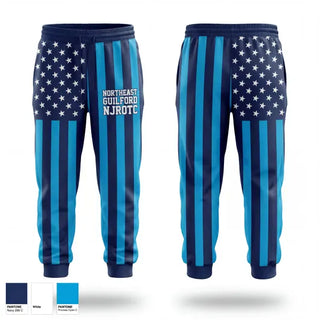 Sweatpants, Northeast Guilford NJROTC, Navy, Teamtime, Team time, sublimation, custom sports apparel, team uniforms, spirit wear, spiritwear, sports uniforms, custom shirts, team store, custom team store, fundraiser sports, apparel fundraiser