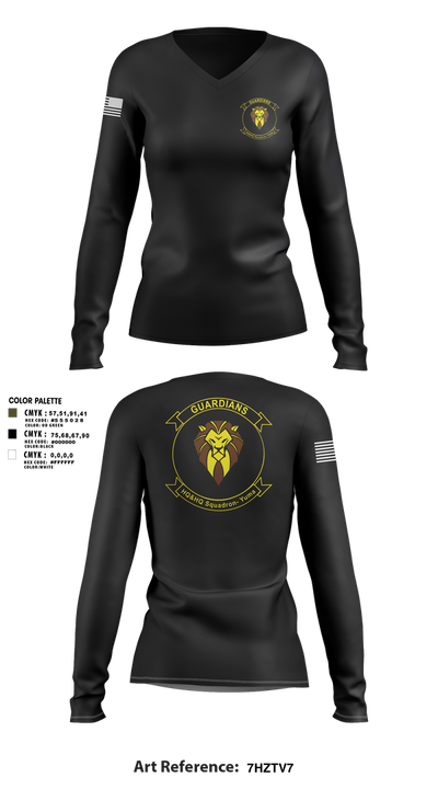 2nd Plt 6254296 Women's Long Sleeve V-neck Shirt - 3