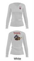 Tool Fire Rescue 36033264 Women's Long Sleeve V-neck Shirt - 11