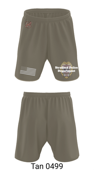 Athletic Shorts With Pockets, Strafford Police Department, Police, Teamtime, Team time, sublimation, custom sports apparel, team uniforms, spirit wear, spiritwear, sports uniforms, custom shirts, team store, custom team store, fundraiser sports, apparel fundraiser