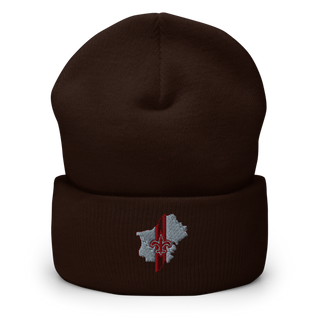 St Clair County Saints Cuffed Beanie | Yupoong 1501KC