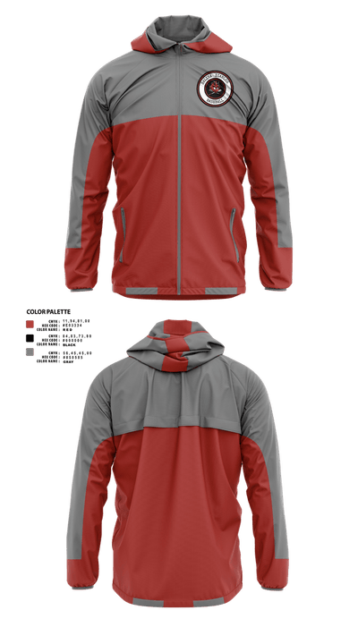 Salina Diablos Baseball 57392118 Windbreaker - 1