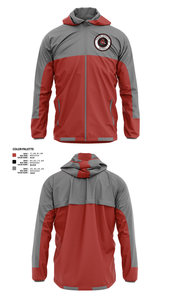 Windbreaker, Salina Diablos Baseball, Baseball, Teamtime, Team time, sublimation, custom sports apparel, team uniforms, spirit wear, spiritwear, sports uniforms, custom shirts, team store, custom team store, fundraiser sports, apparel fundraiser