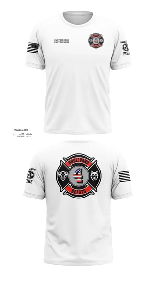 Short Sleeve Performance Shirt, Gallatin Fire Department Station 4, Fire Department, Teamtime, Team time, sublimation, custom sports apparel, team uniforms, spirit wear, spiritwear, sports uniforms, custom shirts, team store, custom team store, fundraiser sports, apparel fundraiser