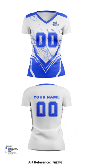 Womens Short Sleeve Vneck Shirt, R-S Central Hilltoppers Volleyball, Women's Volleyball, Teamtime, Team time, sublimation, custom sports apparel, team uniforms, spirit wear, spiritwear, sports uniforms, custom shirts, team store, custom team store, fundraiser sports, apparel fundraiser