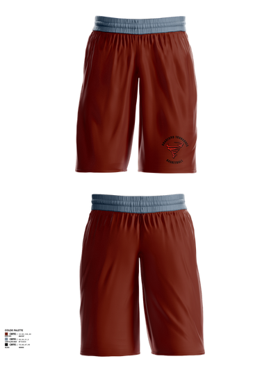 Bradford Middle School Tornadoes 47985476 Womens Basketball Shorts - 2