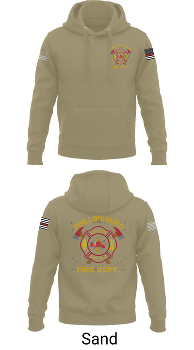 PHILLIPSBURG FIRE DEPARTMENT 39354124 Hoodie - 98