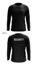 Black Tier Executive Protection Long Sleeve Performance Shirt - 21
