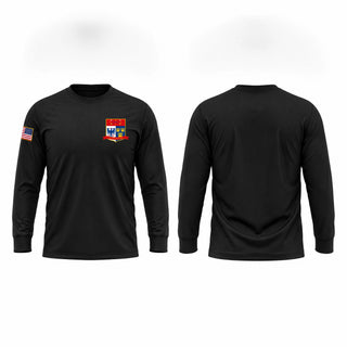 Long Sleeve Performance Shirt, Kingsburg Police Officer's Association, Police, Teamtime, Team time, sublimation, custom sports apparel, team uniforms, spirit wear, spiritwear, sports uniforms, custom shirts, team store, custom team store, fundraiser sports, apparel fundraiser