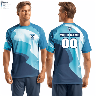 Short Sleeve Performance Shirt, Thunder, Men's Soccer, Teamtime, Team time, sublimation, custom sports apparel, team uniforms, spirit wear, spiritwear, sports uniforms, custom shirts, team store, custom team store, fundraiser sports, apparel fundraiser