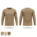 Air Force ROTC Detachment 195 96110295 Long Sleeve Performance Shirt - 1