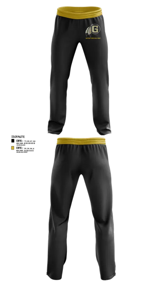 Sweatpants, Gaffney High School Golf, Golf, Teamtime, Team time, sublimation, custom sports apparel, team uniforms, spirit wear, spiritwear, sports uniforms, custom shirts, team store, custom team store, fundraiser sports, apparel fundraiser