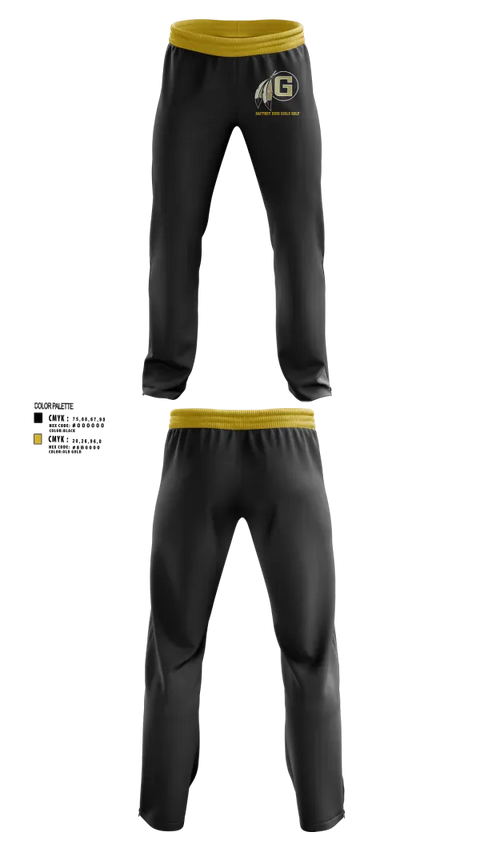 Sweatpants, Gaffney High School Golf, Golf, Teamtime, Team time, sublimation, custom sports apparel, team uniforms, spirit wear, spiritwear, sports uniforms, custom shirts, team store, custom team store, fundraiser sports, apparel fundraiser