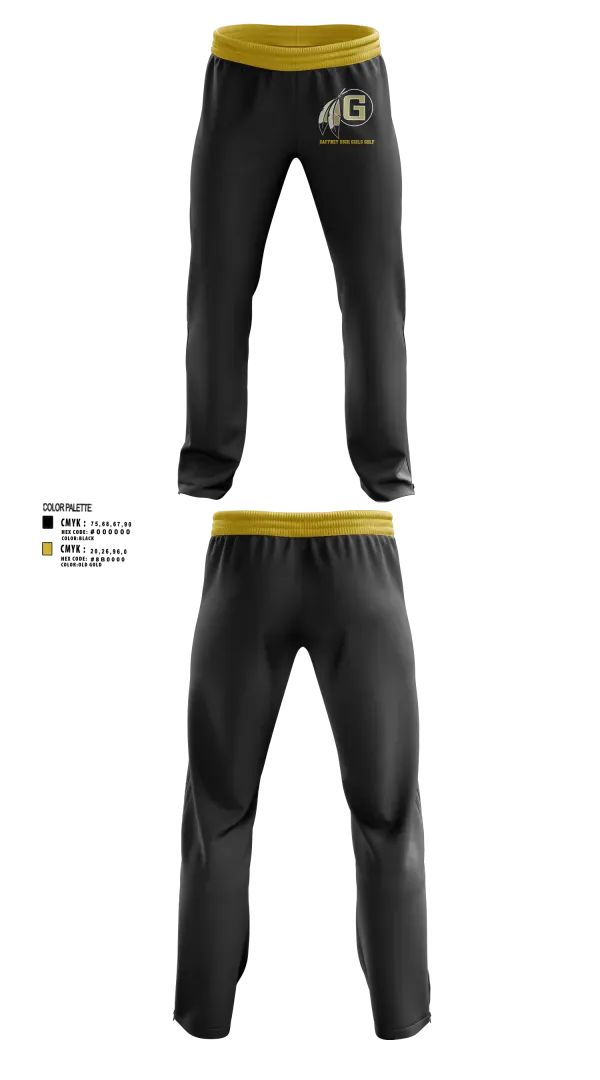 Sweatpants, Gaffney High School Golf, Golf, Teamtime, Team time, sublimation, custom sports apparel, team uniforms, spirit wear, spiritwear, sports uniforms, custom shirts, team store, custom team store, fundraiser sports, apparel fundraiser
