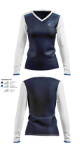 Tom McCall Upper Elementary School 82259430 Women's Long Sleeve V-neck Shirt - 21