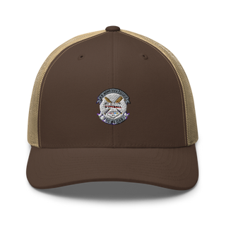Fog of Oar Retro Trucker Hat | Yupoong 6606