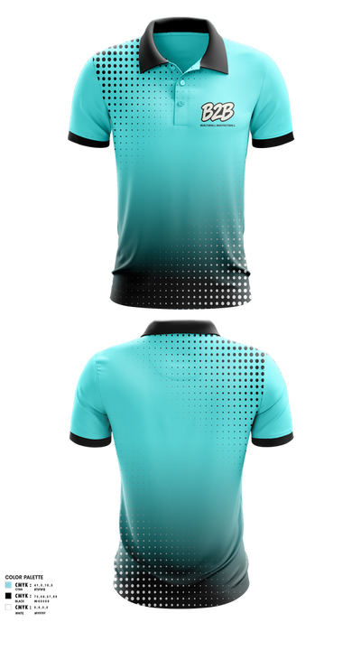 Built2Ball 72637833 Short Sleeve Performance Polo - 1