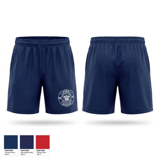 Athletic Shorts With Pockets, Hilltown Fire Rescue, Fire Department, Teamtime, Team time, sublimation, custom sports apparel, team uniforms, spirit wear, spiritwear, sports uniforms, custom shirts, team store, custom team store, fundraiser sports, apparel fundraiser